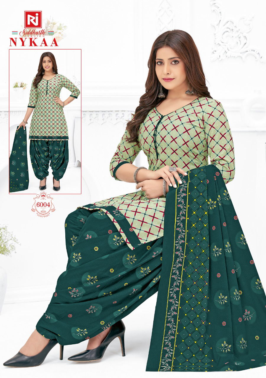 Siddharth Nykaa Vol 6 Ready Made Regular Wear Dress Collection
